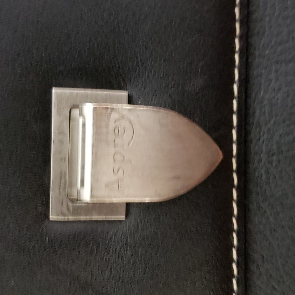 Genuine Asprey London Leather 2 Folder Briefcase Gem